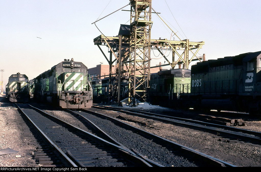 Burlington Northern Fueling Rack